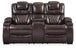 Warnerton Power Reclining Loveseat with Console