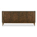 Melbourne - Mappa Burl 4 Door Cabinet - Woodtone