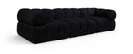 Orin - Velvet Performance Fabric Upholstered 3 Piece Modular Sofa