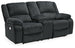 Draycoll Power Reclining Loveseat with Console