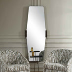 Orson - Mid-Century Tall Mirror - Bronze / Brown