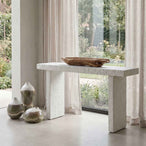 Hagan - Indoor-Outdoor Console Table - Limestone