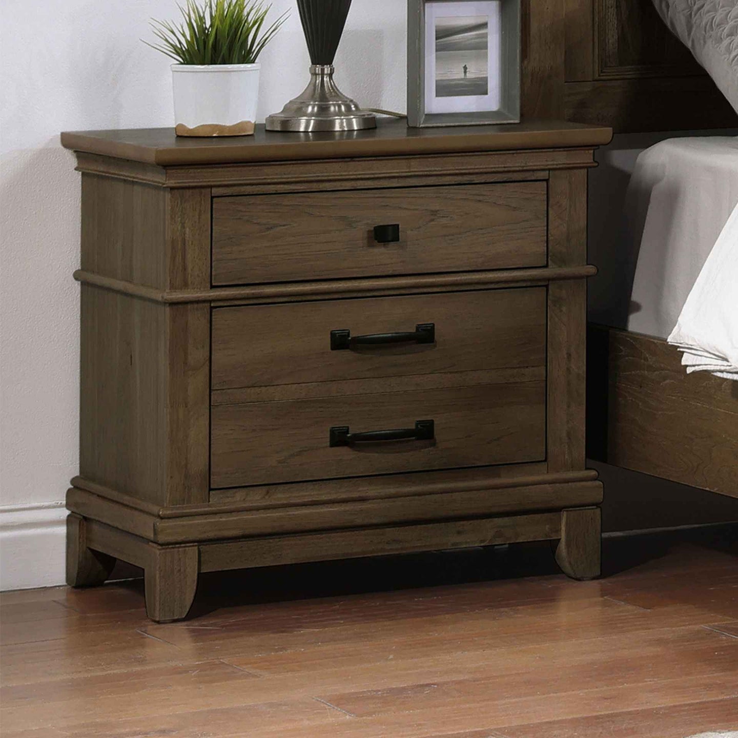 Sunstone - Nightstand - Walnut