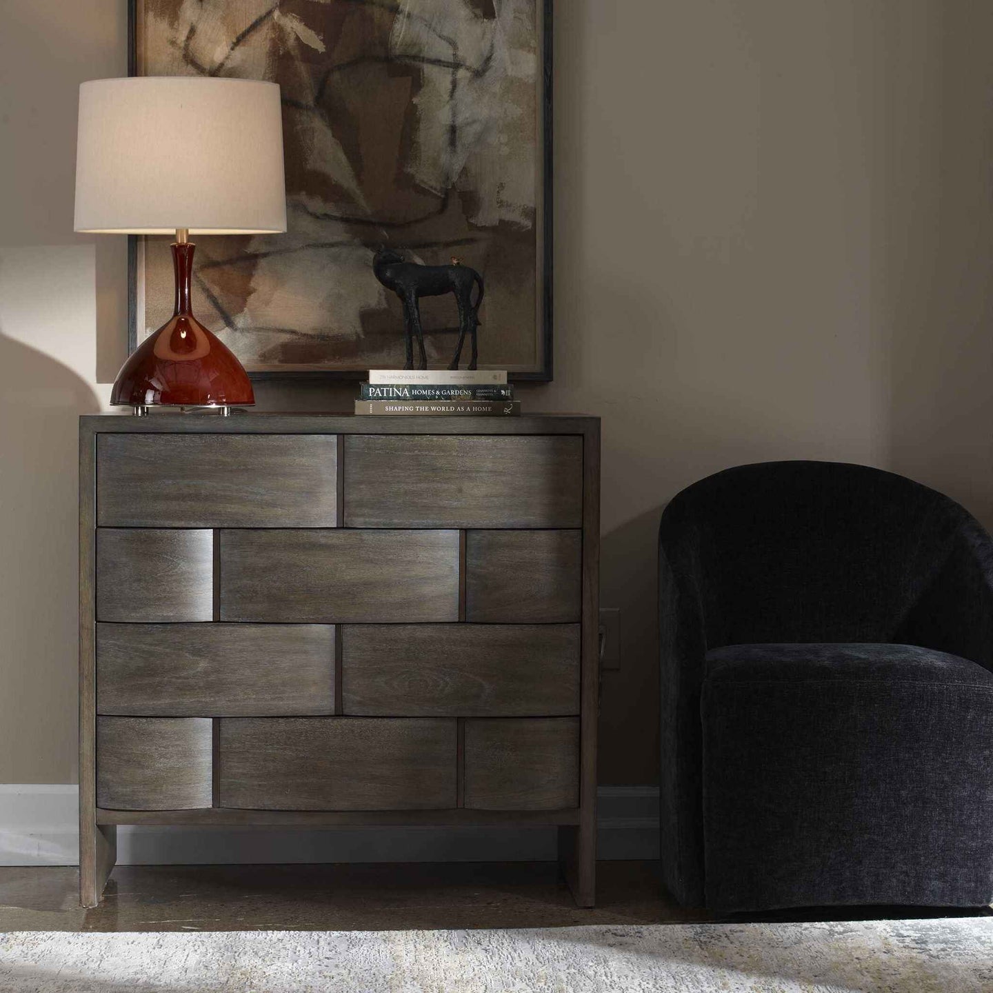 Lydon - 4 Drawer Chest - Brown