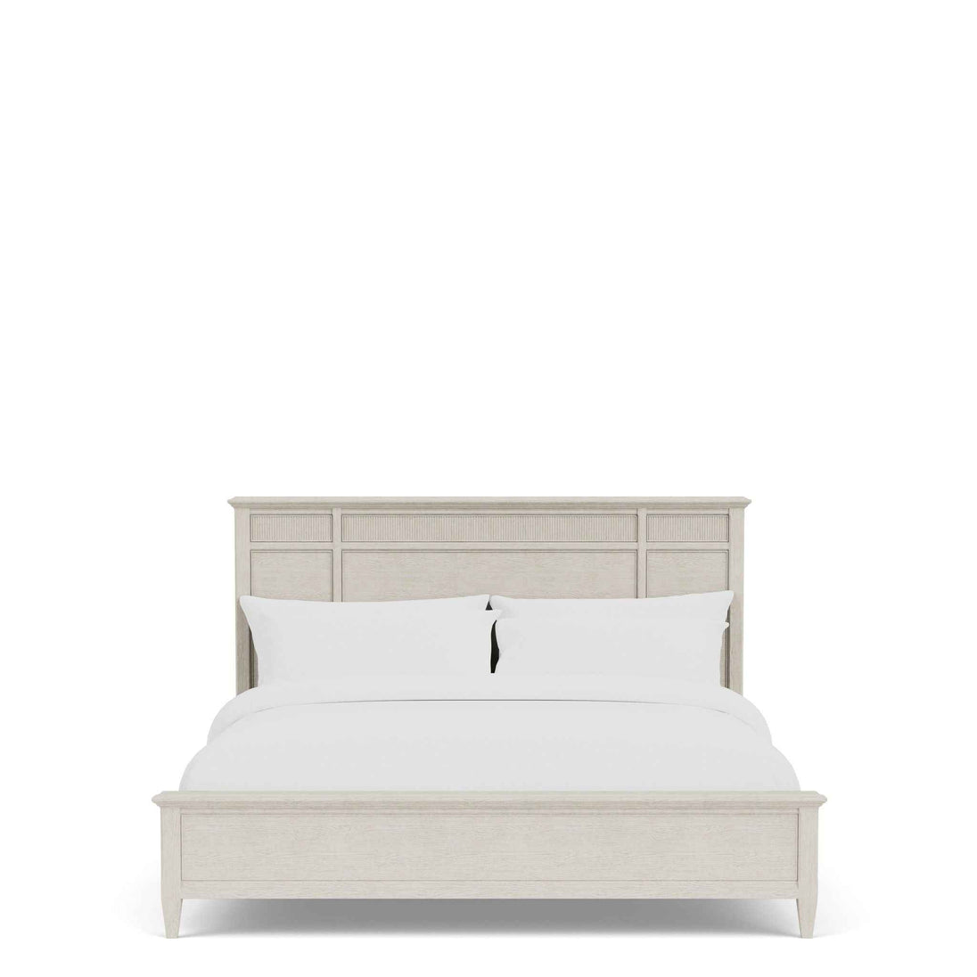 Carmella - Queen Panel Bed - Pebble Oak