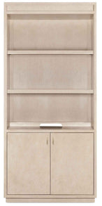Marlowe - Bookcase - Polished Limestone