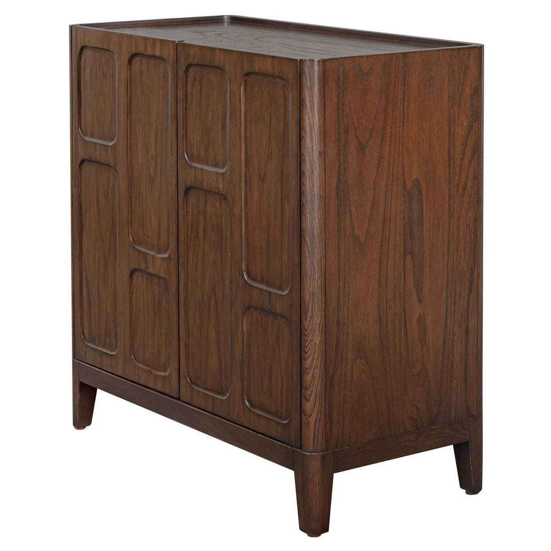 On The Block - 2 Door Cabinet - Walnut
