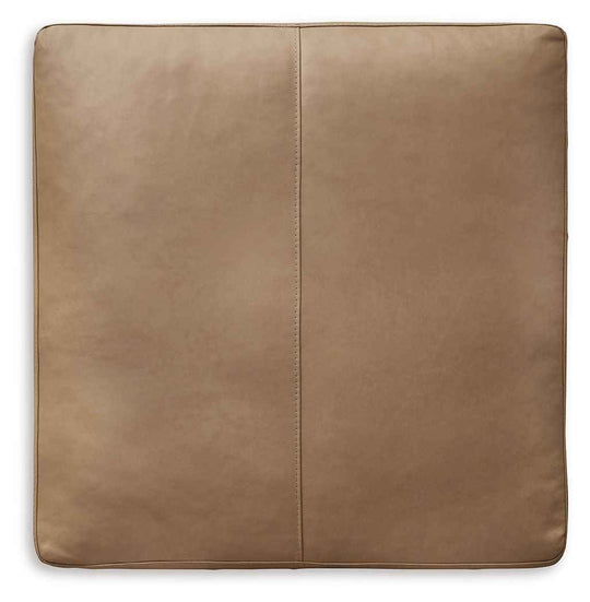 Bandon - Oversized Accent Ottoman - Toffee