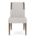 Delia - Upholstered Side Chair (Set of 2) - Nouveau Walnut / Beige