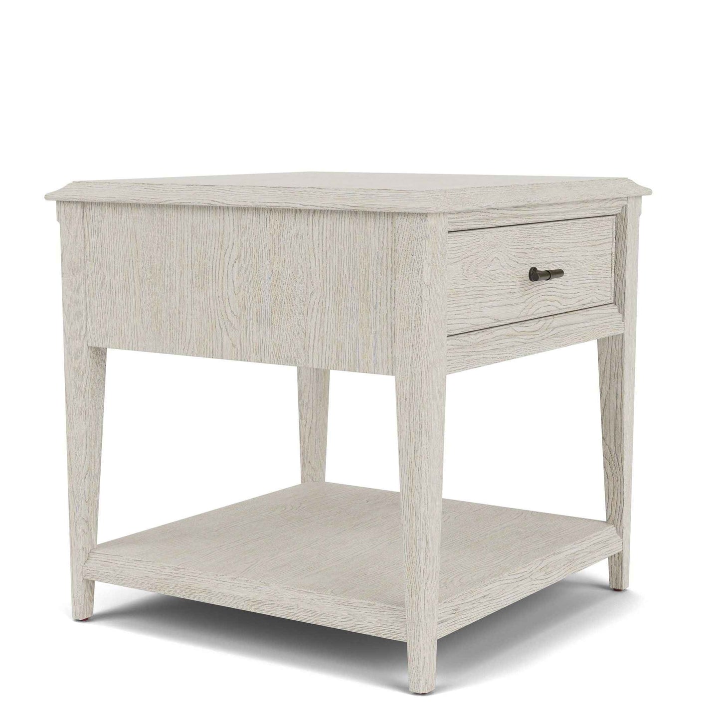 Carmella - End Table - Pebble Oak
