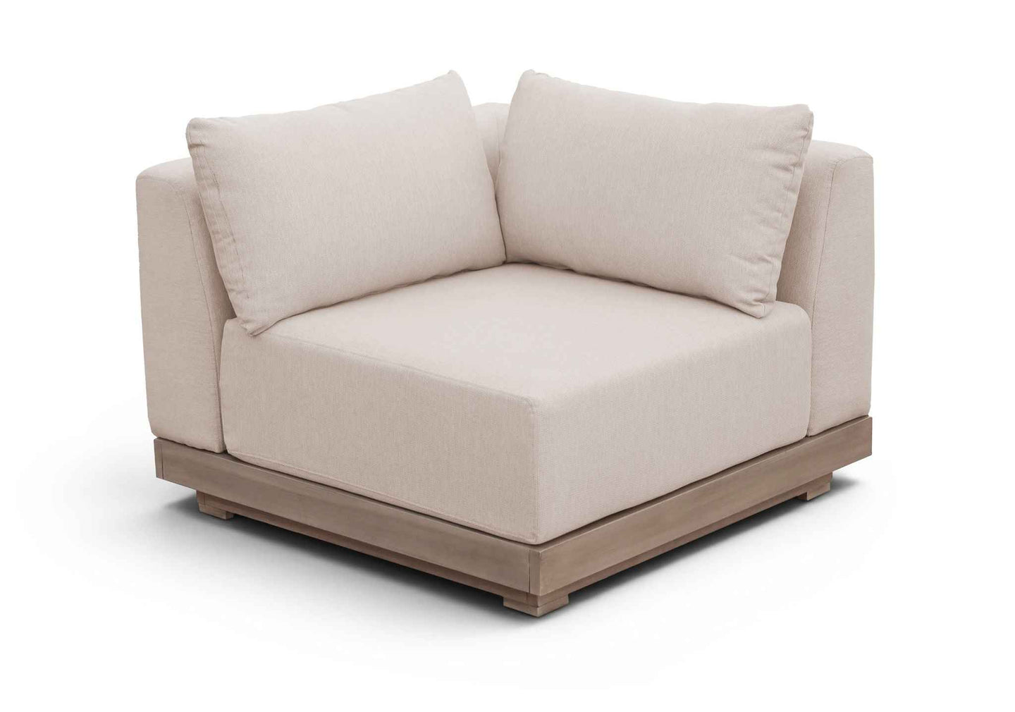 Solace - Olefin Performance Fabric Outdoor Patio Modular Corner Chair