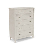 Carmella - Five Drawer Chest - Pebble Oak
