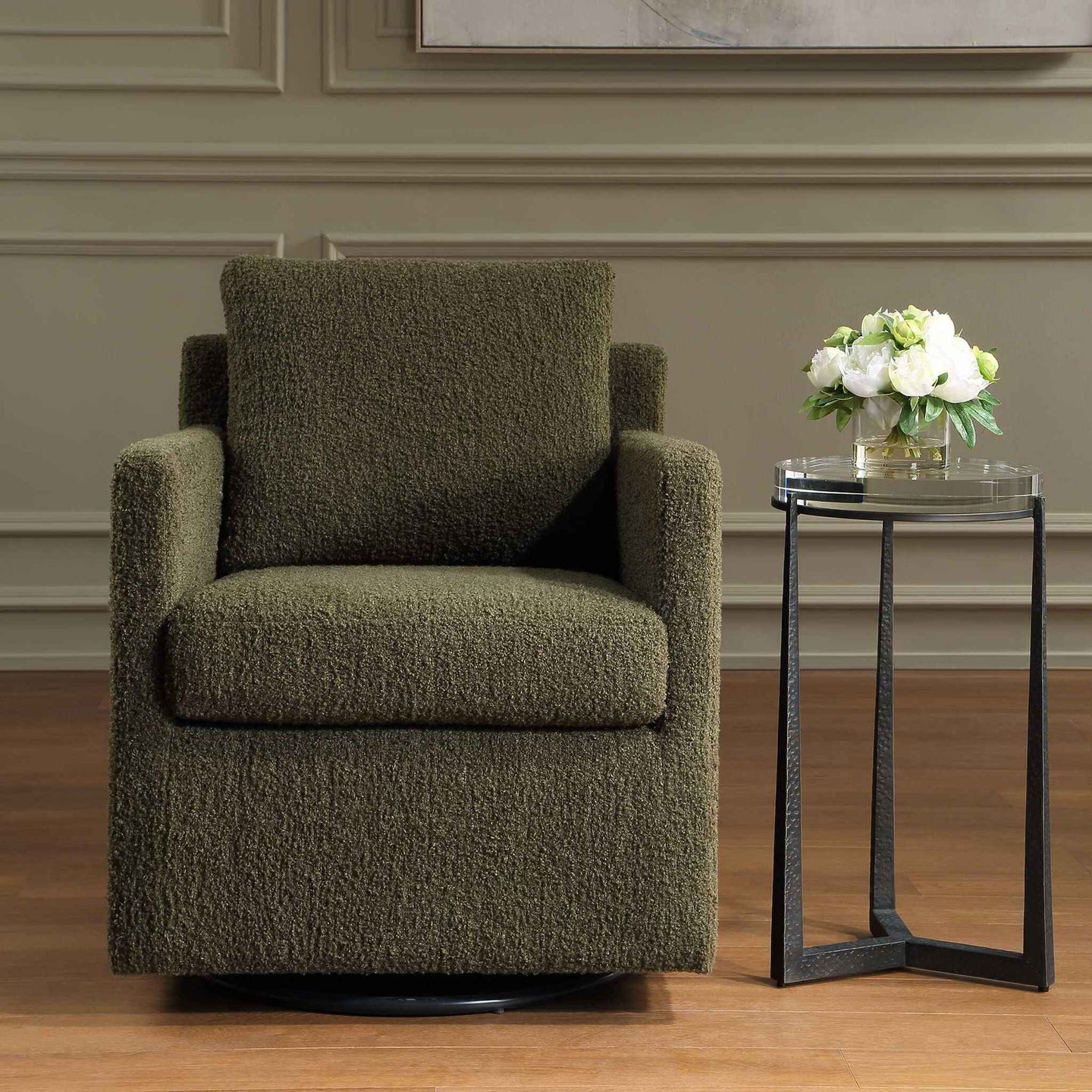 Tisdell - Swivel/Glider - Kale