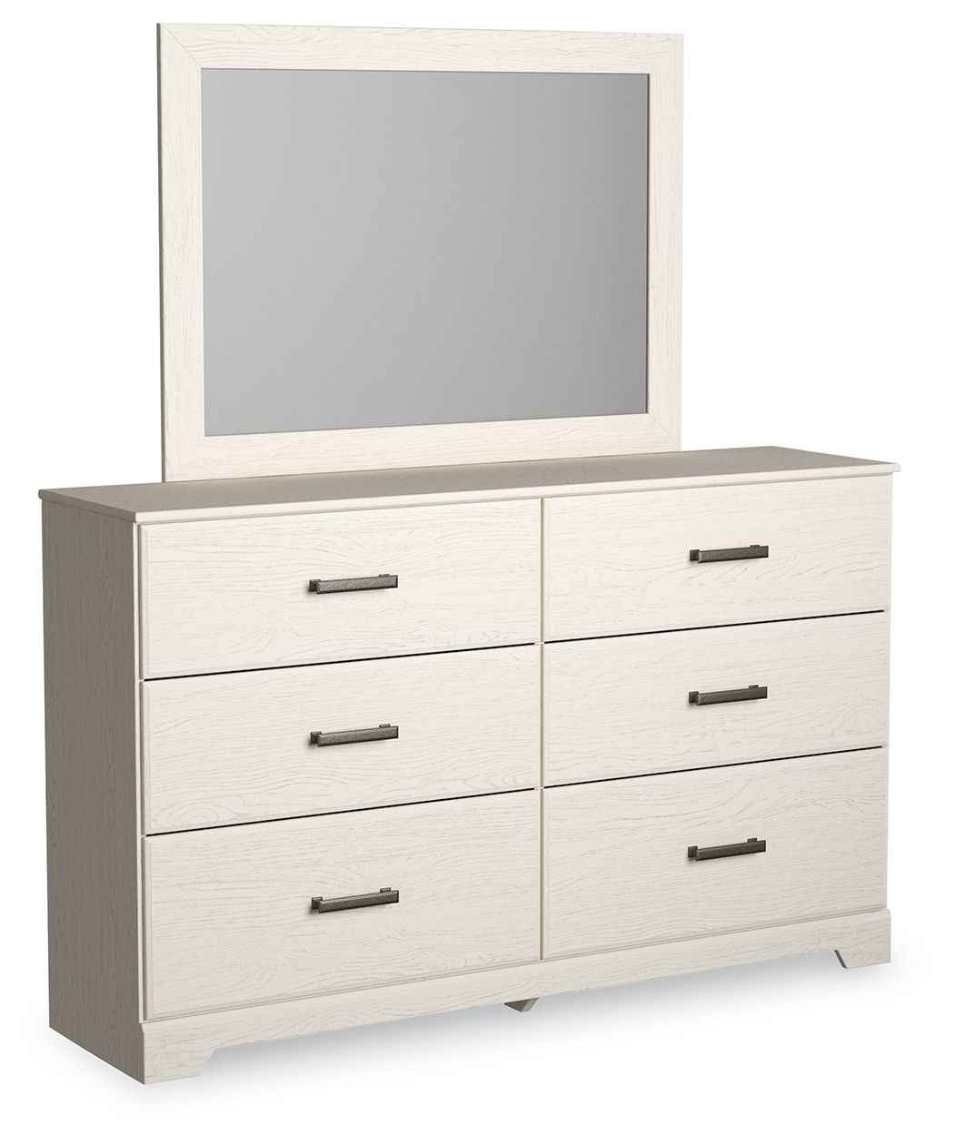Stelsie - Dresser, Mirror - White