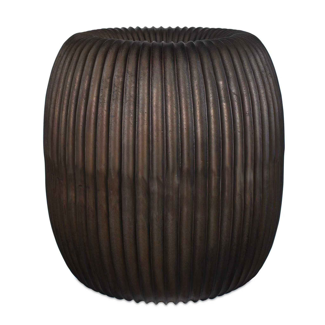 Vector Ridge - Indoor-Outdoor Planter - Bronze