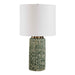 Hensley - Table Lamp - Ivory & Green