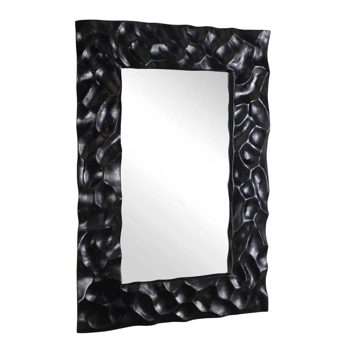 Malosi - Carved Mirror - Black