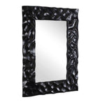 Malosi - Carved Mirror - Black
