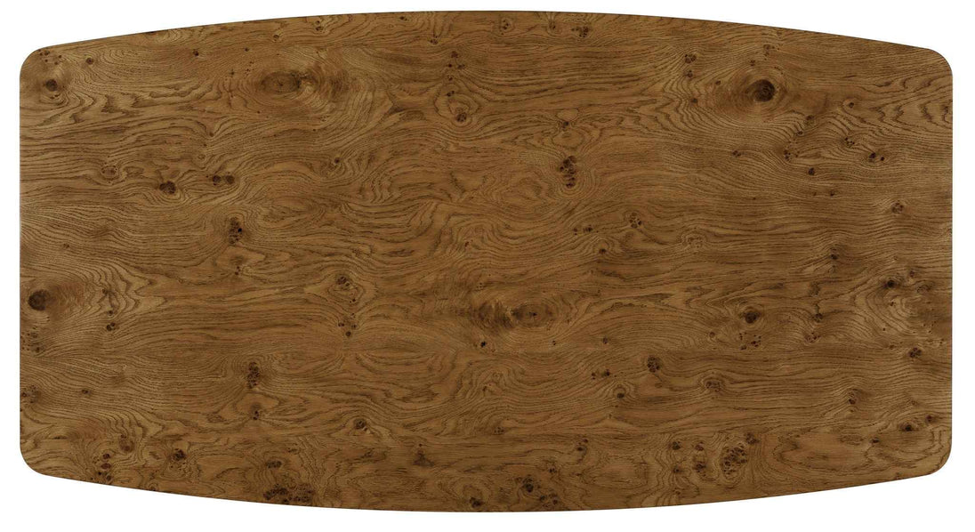 Melange - Romano Rectangle Cocktail Table - Dark Brown