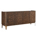 Melbourne - Mappa Burl 4 Door Cabinet - Woodtone