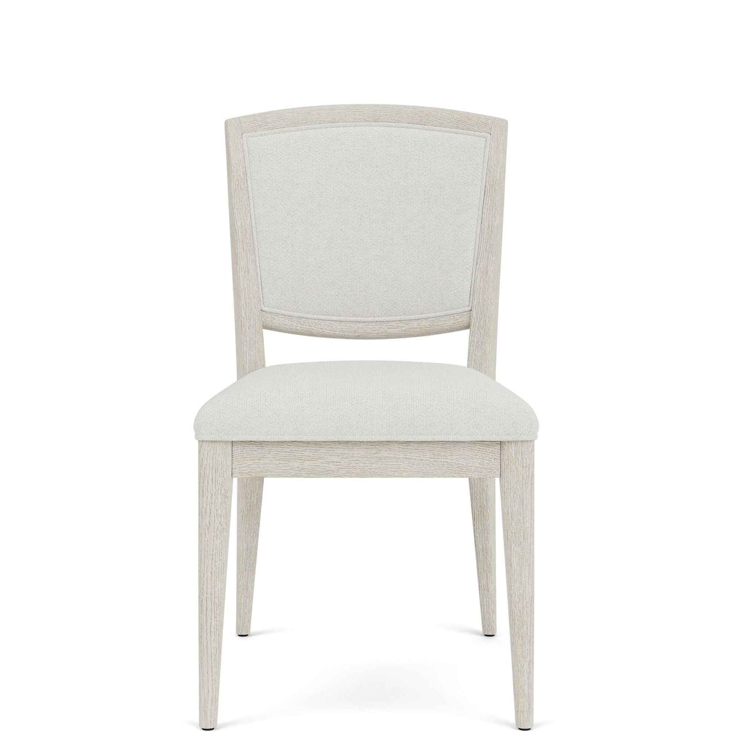 Carmella - Upholstered Back Side Chair (Set of 2) - Pebble Oak