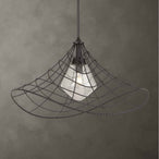 Whirlwind - 1 Light Indoor-Outdoor Pendant - Dark Bronze
