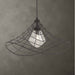 Whirlwind - 1 Light Indoor-Outdoor Pendant - Dark Bronze