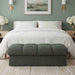 Harlem - Bench - Moss Green / Lake Blue