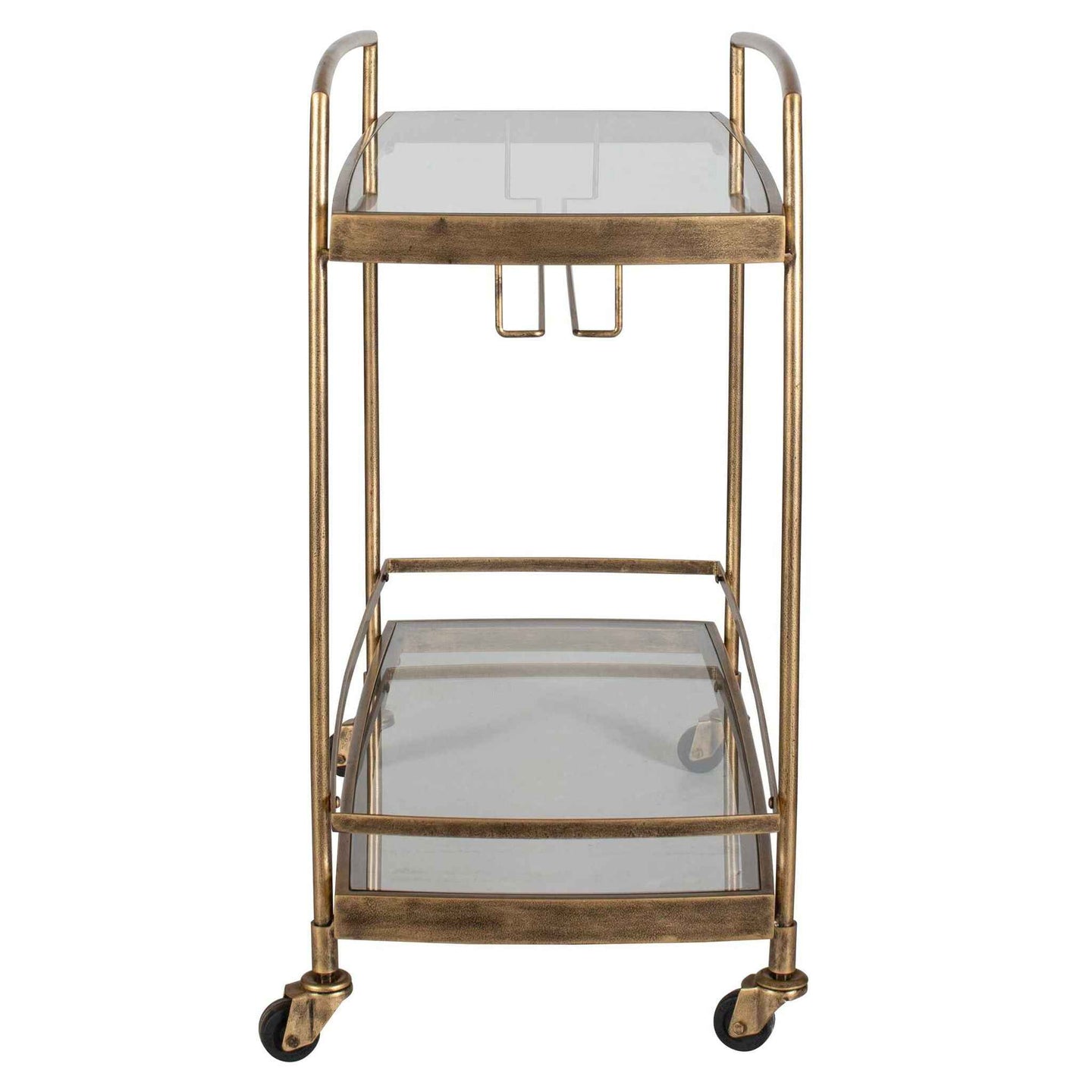 Scarritt - Bar Cart - Antique Brass