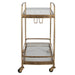 Scarritt - Bar Cart - Antique Brass