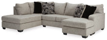 Load image into Gallery viewer, Megginson Storm 4 Pc. Left Arm Facing Chaise 2 Pc Sectional, Chair, Ottoman