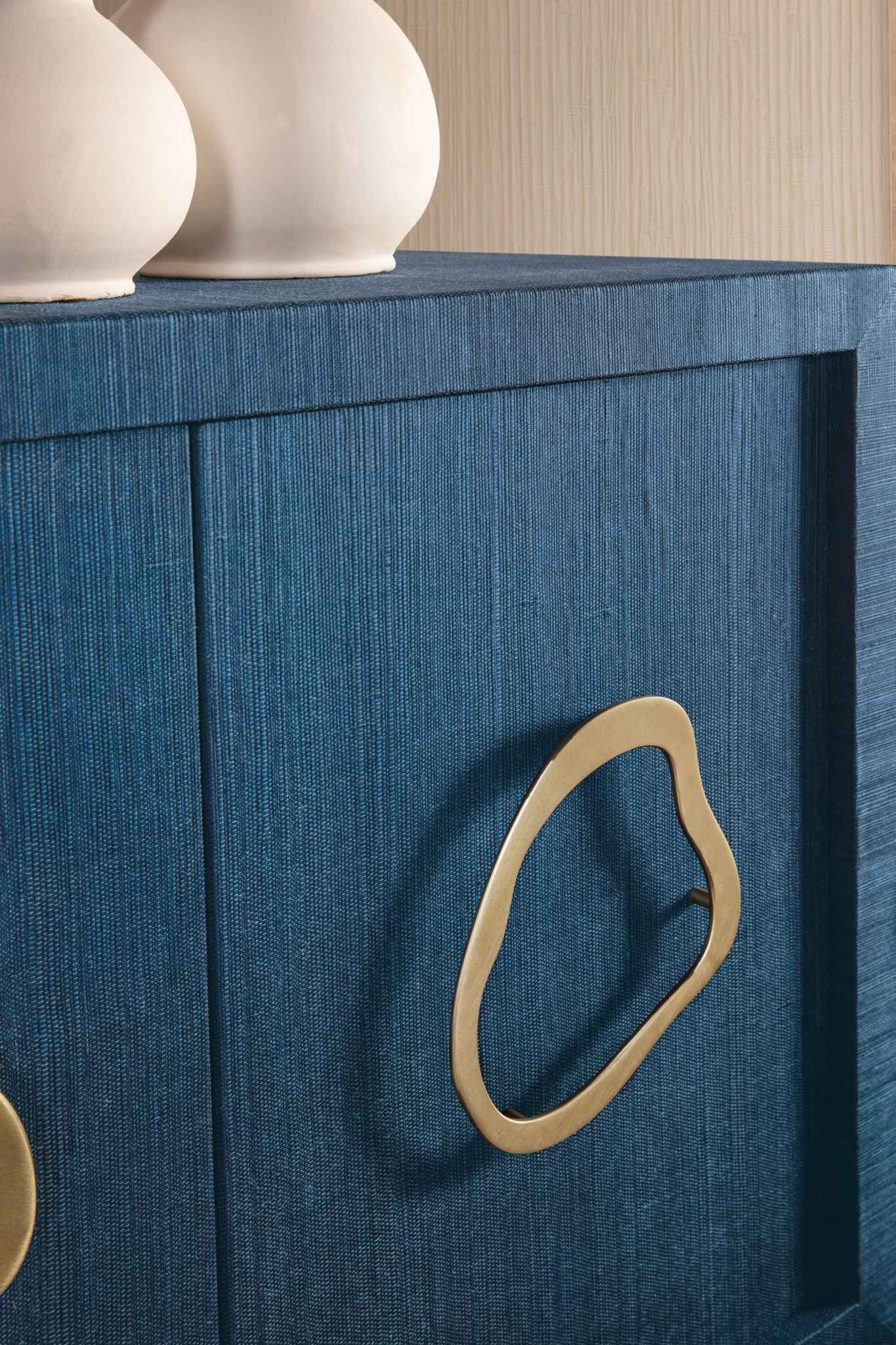 Commerce And Market - Paige Five-Door Credenza - Blue