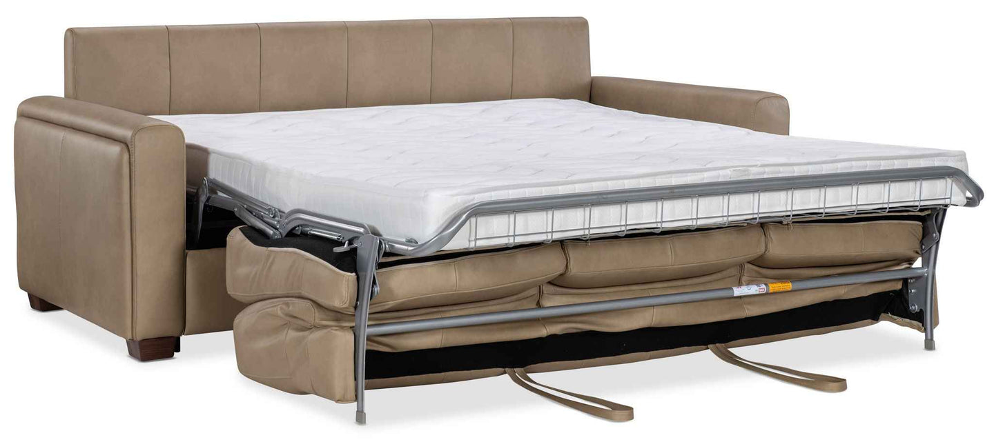 SS - Griffin Queen Sleeper Sofa - Light Brown