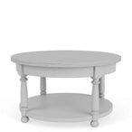 Winston - Round Cocktail Table - Aged Cotton