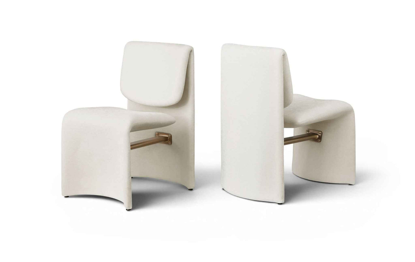 Slique - Performance Fabric Upholstered Dining Chair (Set of 2)