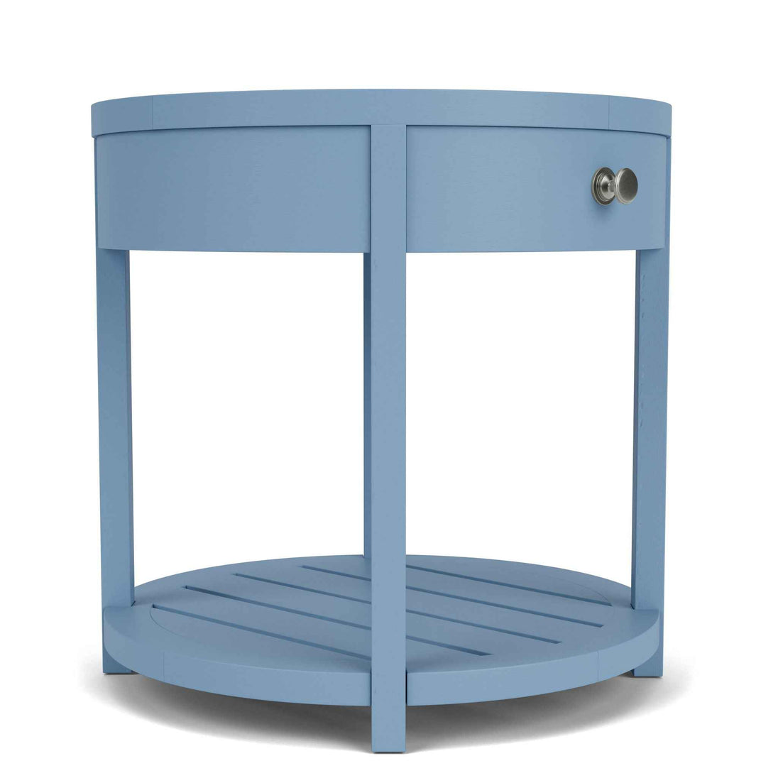 Rosalie - Round End Table - Blue