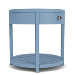 Rosalie - Round End Table - Blue