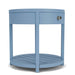 Rosalie - Round End Table - Blue