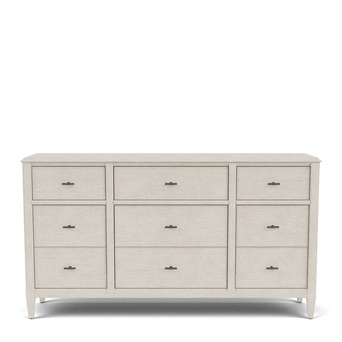 Carmella - Nine Drawer Dresser - Pebble Oak