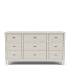 Carmella - Nine Drawer Dresser - Pebble Oak
