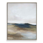 Prairie's Edge - Landscape Canvas - Blue / Gray / Green / White