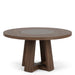 Delia - Round Dining Table - Nouveau Walnut