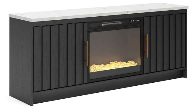 Cadmori - TV Stand With Fireplace Option