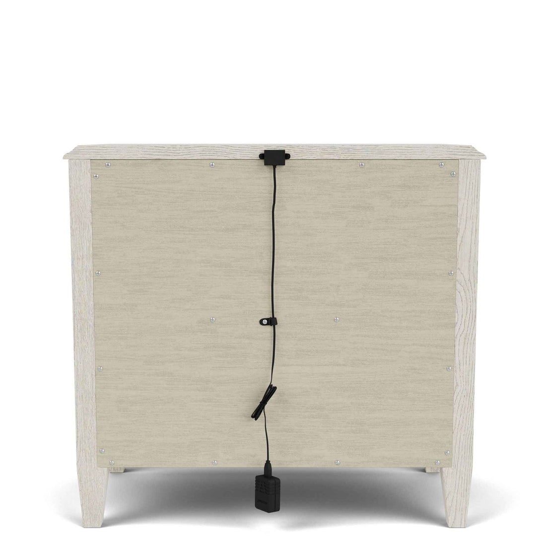 Carmella - Three Drawer Nightstand - Pebble Oak