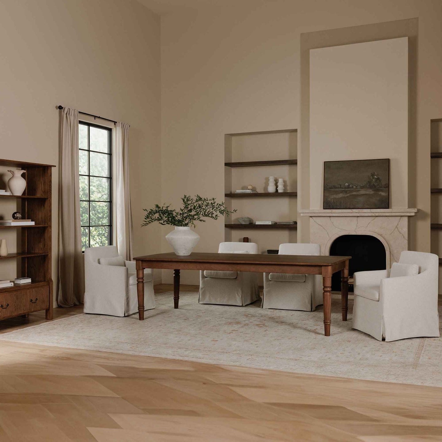 Russet - Dining Table - Brown