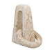 Continuum Stone - Indoor-Outdoor Sculpture - Brown / White