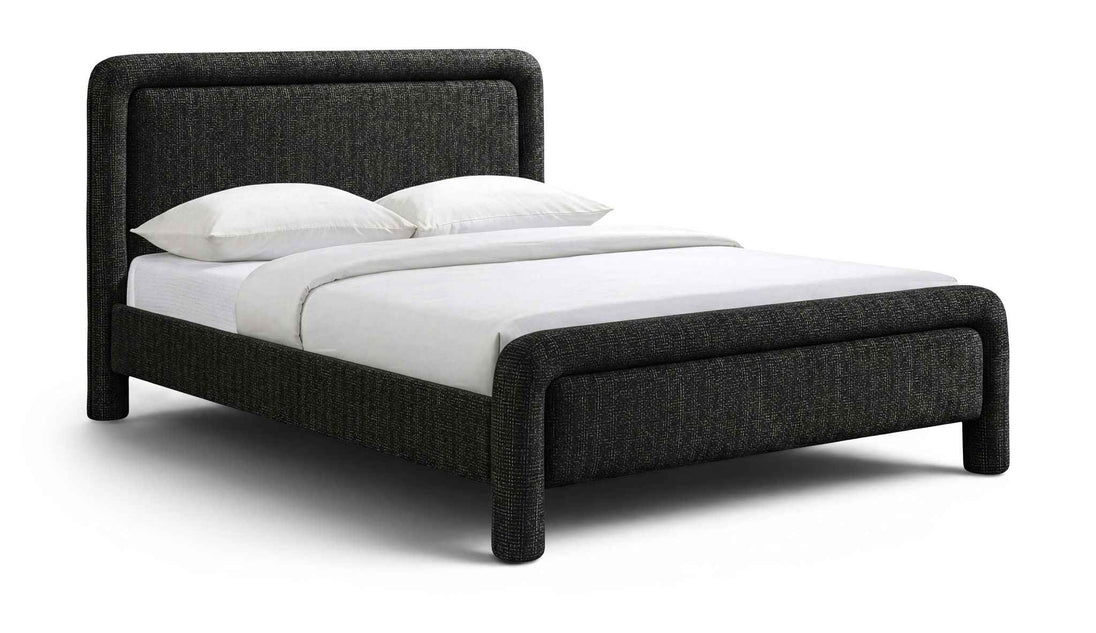 Baylor - Fabric With Interwoven Chenille Upholstered Bed