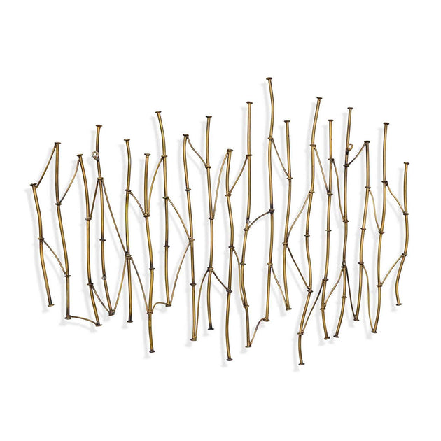 Nature's Rhythm - Metal Wall Decor - Gold