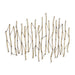 Nature's Rhythm - Metal Wall Decor - Gold