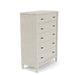 Carmella - Five Drawer Chest - Pebble Oak